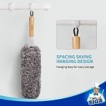 MR.SIGA Washable Microfiber Duster with Bamboo Handle