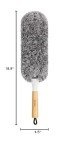 MR.SIGA Washable Microfiber Duster with Bamboo Handle