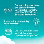 Angel Soft Toilet Paper, 6 Super Mega Rolls