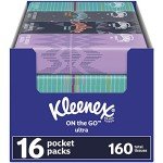 Kleenex White Facial Tissue Pack of 16