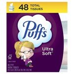 Puffs Ultra Soft Facial Tissues, 48 Count