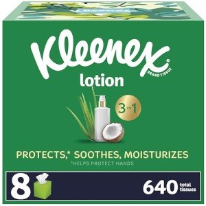 Kleenex Lotion Facial Tissues with Coconut Oil