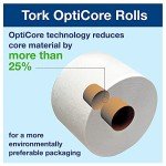 Tork OptiCore Mid-Size 2-Ply Toilet Paper Rolls