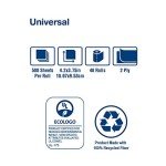 Tork Universal 2-Ply Bath Tissue Rolls, 48 Count