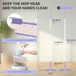 2-in-1 Floor Sweeper and Mop Kit