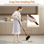 Heavy Duty Extendable Broom for Indoor/Outdoor Use