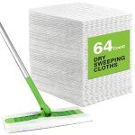 HOMEXCEL Disposable Dry Sweeping Cloths for Swiffer
