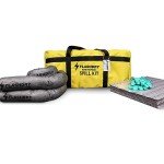 Flashdry Portable Spill Kit with Absorbent Pads and Socks