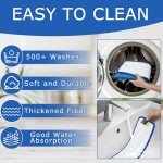 12 Pack Microfiber Cleaning Pads for 18" Mops