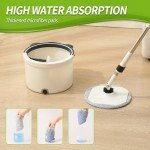 Ivyroll Spin Mop and Bucket Cleaning Set