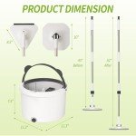 Ivyroll Spin Mop and Bucket Cleaning Set