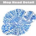 ANREKEYH Spin Mop Replacement Head and Handle Set