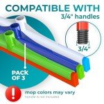 HELOMOR 3-Pack Foam Floor Squeegee Refill 16