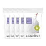 simplehuman Code G Drawstring Trash Bags – 100 Count