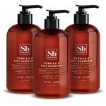 Vanilla & Lily Blossom Liquid Hand Soap - 3 Pack