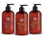 Coconut Lavender Meyer Lemon Liquid Hand Soap, 12oz 3-Pack