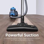 Eureka Whirlwind Bagless Canister Vacuum Cleaner, Blue