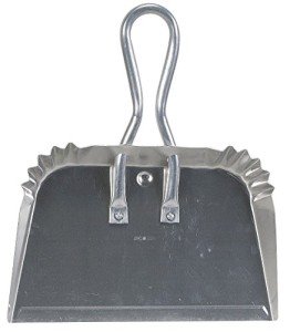 Aluminum Handheld Dust Pan - Silver Finish