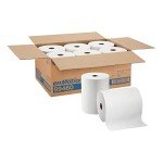 High Capacity White Towel Roll - 800' x 10