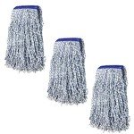 KLEEN Handler 1.25" Cut End Finishing Mop, 3-Pack