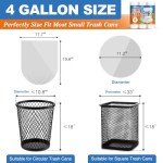 4 Gallon Small Trash Bags, 105 Count