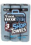 Sellars Wipers & Sorbents Blue Shop Towels 3-Pack