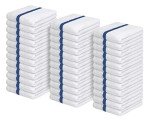 Avalon Blue Terry Bar Mop Towels - 36 Pack