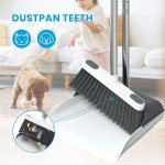 Ergonomic 50” Stand-Up Dustpan and Broom Set
