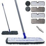 Masthome Microfiber Mop with 4 Reusable Pads