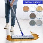 Masthome Microfiber Mop with 4 Reusable Pads