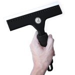 Shower Door & Window Squeegee with Extra Blades
