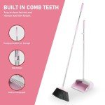 Outdoor Broom and Dustpan Set for Cleaning