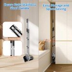 Broom and Dustpan Combo with Long Handle