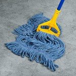 Heavy Duty Cotton Mop Head Replacement, Pack of 6