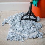 SPARTA Flo-Pac Medium Looped-End Mop, 18" Blue