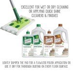 Quick Shine Floor Polish Mop Kit with Cleaner