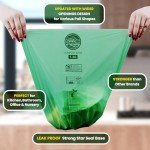 100 Count 1.3 Gallon Compostable Kitchen Bags