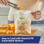 Hefty® Compostable Quart Press-To-Close Storage Bags