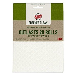 Scotch-Brite Greener Clean Eco-Friendly Sponge Cloths