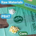 Compostable Kitchen Trash Bags with Tie Handles