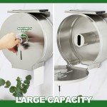 Mifoci Jumbo Toilet Paper Dispenser with Shelf