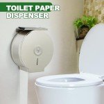 Mifoci Jumbo Toilet Paper Dispenser with Shelf