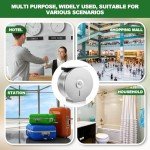 Mifoci Jumbo Toilet Paper Dispenser with Shelf