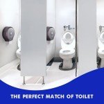 Wall-Mount Jumbo Toilet Paper Holder - Black