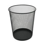 YBM Home Mesh Round Trash Can, 4.75 Gallon