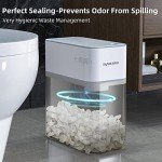 Touchless 3.5 Gallon Bathroom Trash Can with Lid