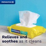 Flushable Wipes for Skin Irritation Relief - 48 Count