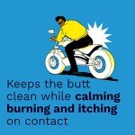 Flushable Wipes for Skin Irritation Relief - 48 Count