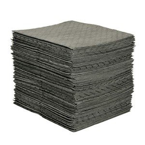 Brady SPC Heavy Duty Multi-Purpose Absorbent Pads, 100 Count