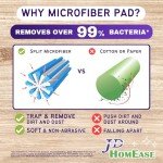 Microfiber Mop Pads for Swiffer WetJet - 48 Count
